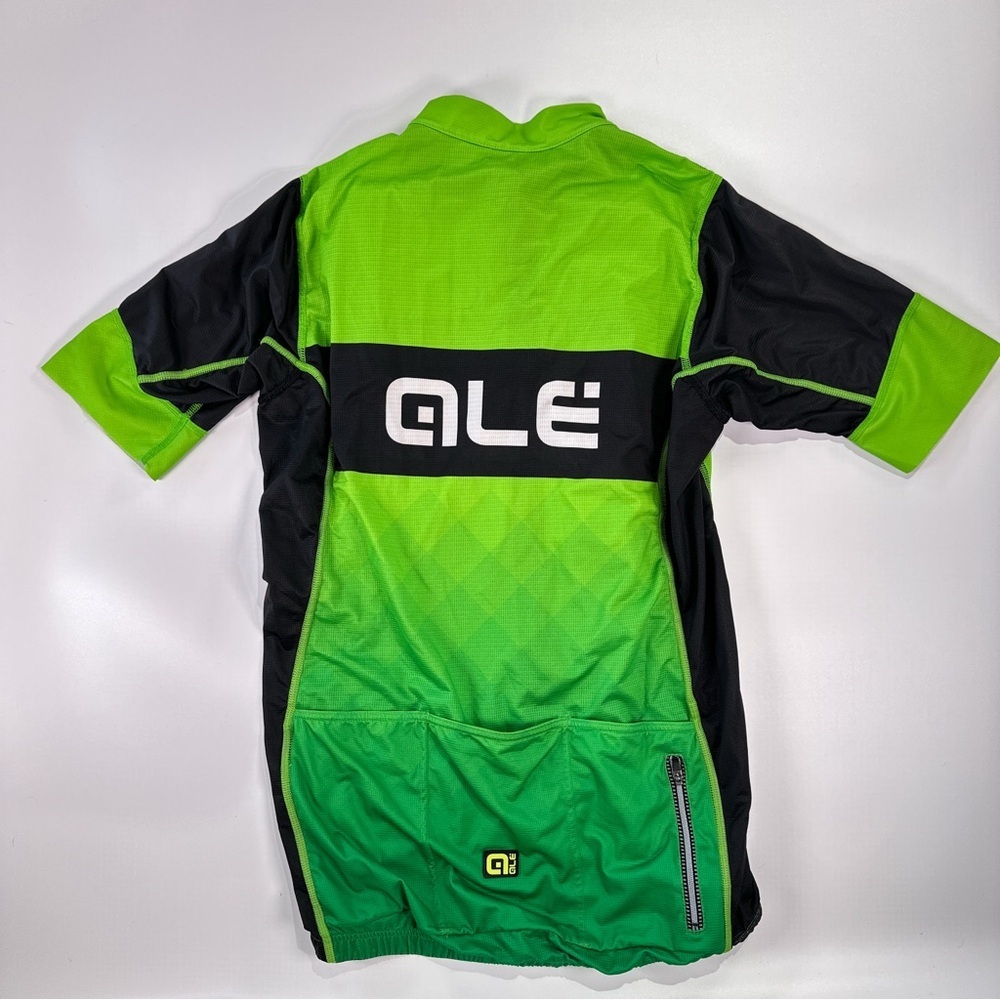 Alé Men’s Race Fit Bike Jersey Neon Green Black M - Picture 4 of 7